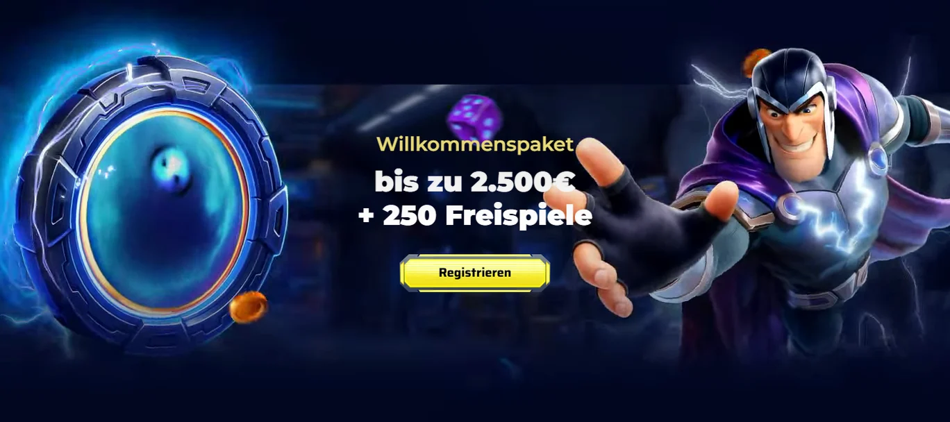 Magneticslots Casino — 100% bis zu 500 € und 100 Freispiele auf die erste Einzahlung